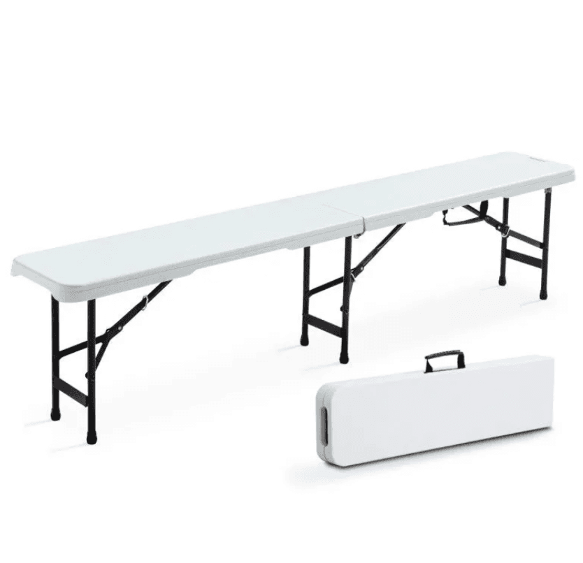 Banc plastique pliant
